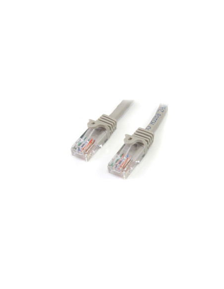 StarTech.com 45PAT5MGR cable de red Gris 5 m Cat5e U/UTP (UTP)