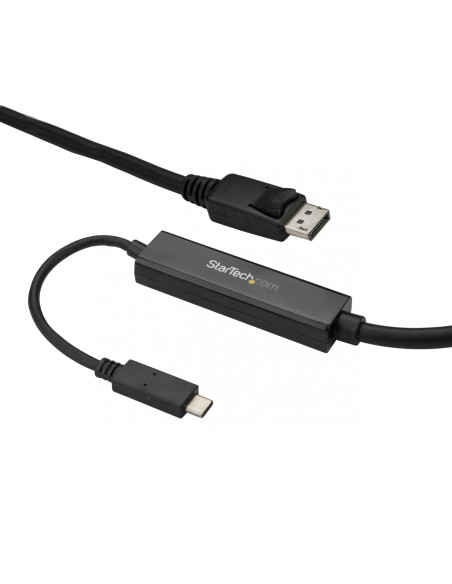 StarTech.com Cable 3m USB C a DisplayPort 1.2 de 4K a 60Hz -