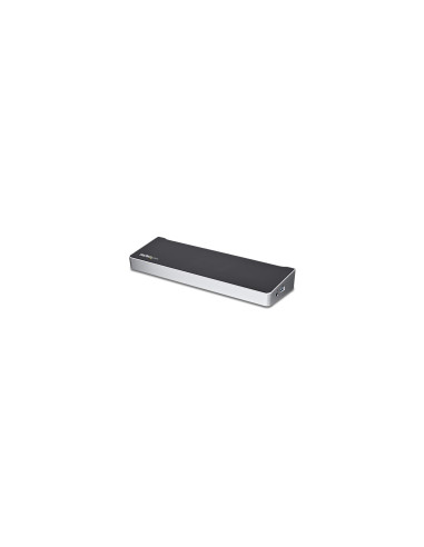 StarTech.com Dock USB-C para 3 Monitores 4K - Hub Ladrón de 5 Puertos