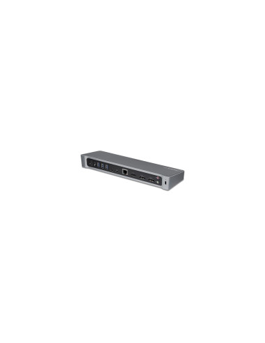 StarTech.com Dock USB-C para 3 Monitores 4K - Hub Ladrón de 5 Puertos