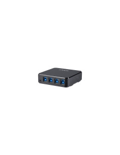 StarTech.com Switch Conmutador USB 3.0 (5Gbps) 4x4 para Compartir 2