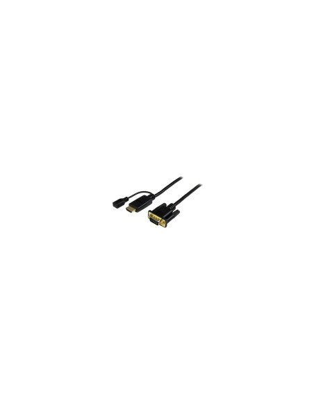 StarTech.com Cable de 3m Conversor Activo HDMI a VGA - Adaptador