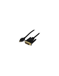 StarTech.com Cable de 1m Adaptador Conversor Micro HDMI a DVI-D para