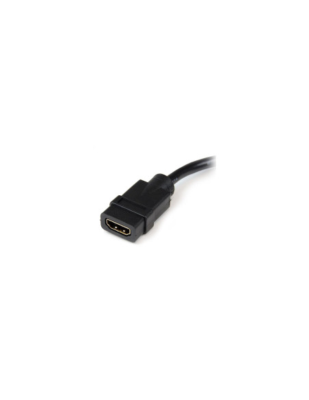 StarTech.com Adaptador de 20cm HDMI a DVI - DVI-D Macho - HDMI Hembra