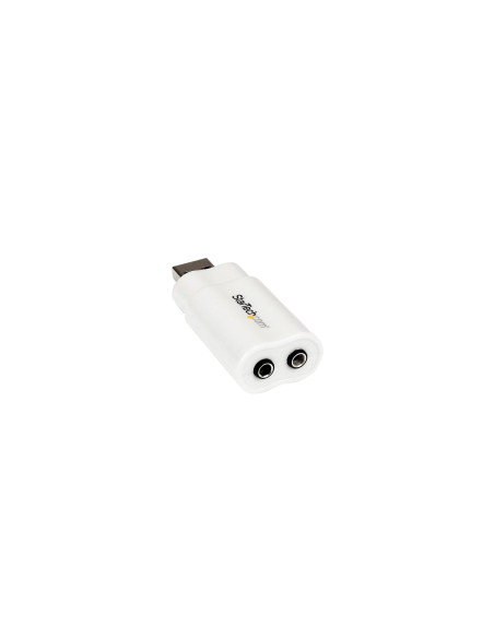 StarTech.com Tarjeta de Sonido Estéreo USB Externa Adaptador