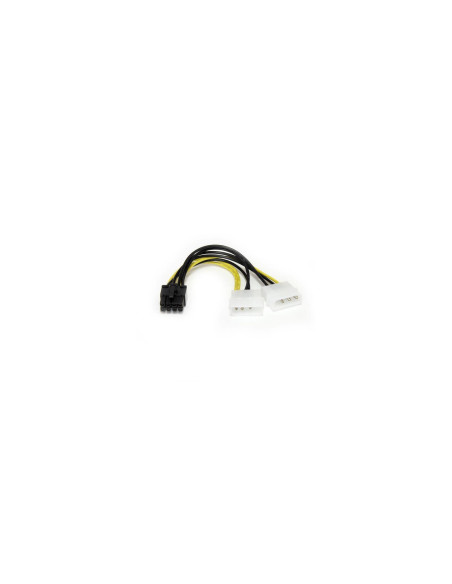 StarTech.com Cable de 15cm Adaptador de Alimentación de LP4 a PCI