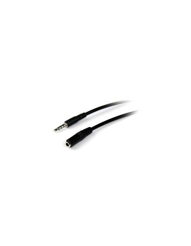 StarTech.com Cable de 1m de Extensión Alargador de Auriculares