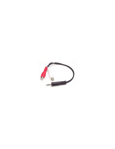 StarTech.com Cable Convertidor Adaptador Audio 15cm Mini Jack 3,5 mm