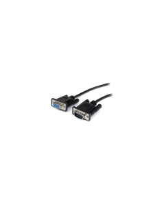 StarTech.com Cable 2m Extensión Directo Straight Through Serie Serial