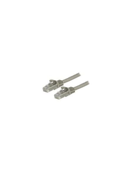 StarTech.com Cable de 1,5m Cat6 Ethernet de Red Gris - RJ45 sin