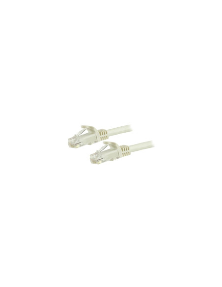 StarTech.com Cable de Red Ethernet Cat6 Sin Enganche de 5m Blanco -