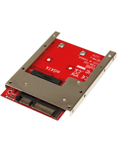 StarTech.com Adaptador Conversor de SSD mSATA a SATA de 2,5 Pulgadas