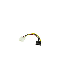 StarTech.com Cable Adaptador de 15cm de Alimentación MOLEX LP4 4