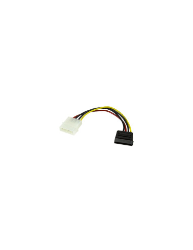 StarTech.com Cable Adaptador de 15cm de Alimentación MOLEX LP4 4