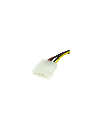 StarTech.com Cable Adaptador de 15cm de Alimentación MOLEX LP4 4