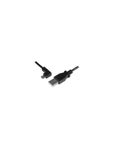 StarTech.com Cable de 1m Micro USB con conector acodado a la