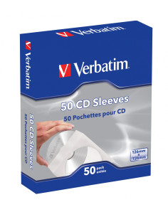 Verbatim Fundas de CD, paq 50 2