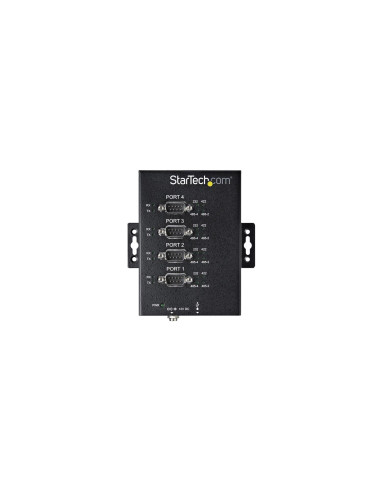 StarTech.com Adaptador Hub Serie RS232/RS485/RS422 a 4 puertos USB -