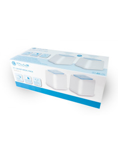 TALIUS Router Mesh [Pack 2 dispositivos] Sistema Wi-Fi AC1200 GigaLAN 2