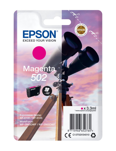Epson Singlepack Magenta 502 Ink