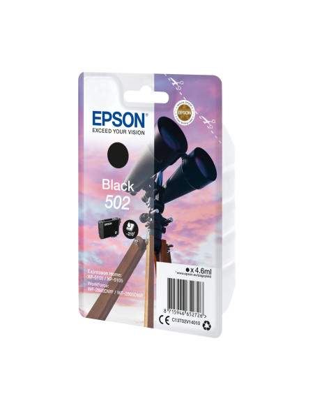 Epson Singlepack Black 502 Ink