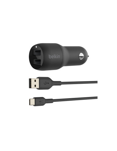 BELKIN Boost Charge Auto USB 2.0 Negro