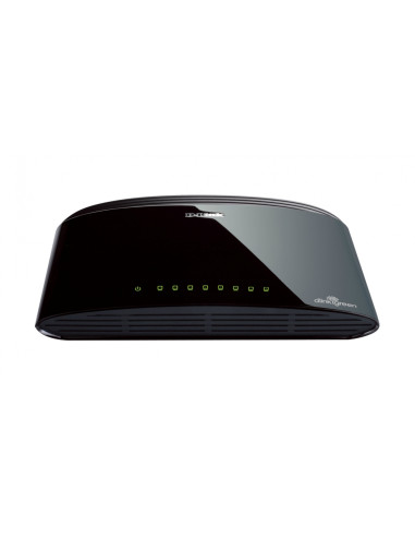 D-Link DES-1008D No administrado Fast Ethernet (10/100) Negro