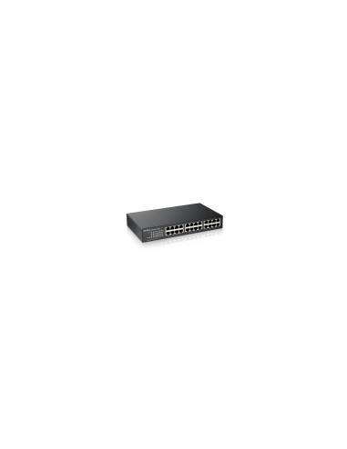 Zyxel GS1100-24E No administrado Gigabit Ethernet (10/100/1000) Negro