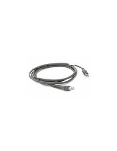 Zebra CBA-U21-S07ZBR cable de serie Negro 2,1 m USB EAS