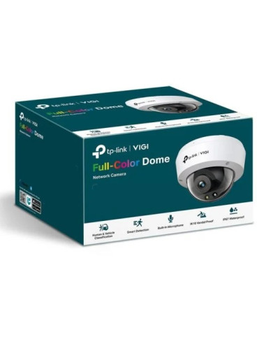 CAMARA IP TP-LINK VIGI DOME EXTERIOR/INTERIOR 3MP 4MM IR 30M IP67 POE/CC