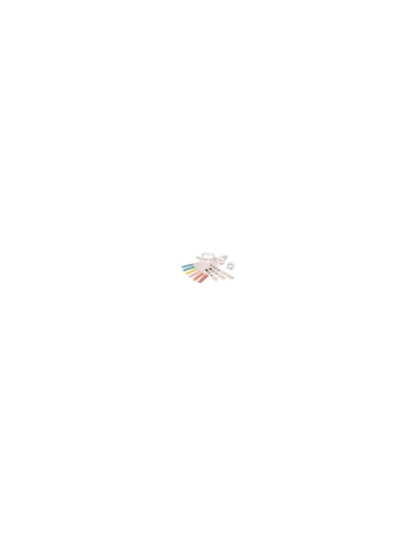 Zebra Z-Band Direct Wristband Blanco