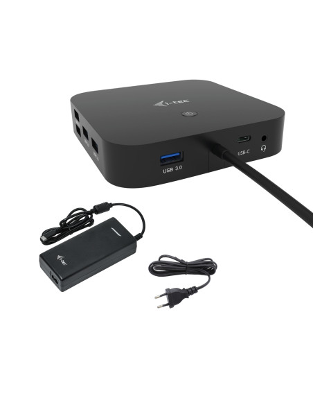 i-tec USB-C HDMI DP Docking Station with Power Delivery 100 W +