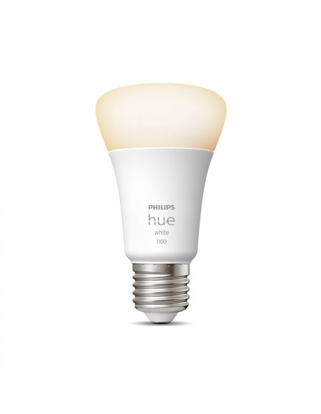 Philips Hue White Bombilla inteligente A60 - E27 - 1100