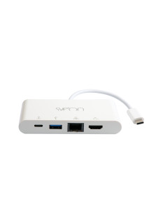 Sveon SCT504 base para portátil y replicador de puertos USB 3.2 Gen 1