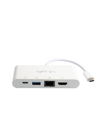 Sveon SCT504 base para portátil y replicador de puertos USB 3.2 Gen 1