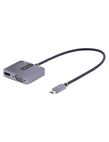 StarTech.com Adaptador de Vídeo USB C, Adaptador Multipuertos USB