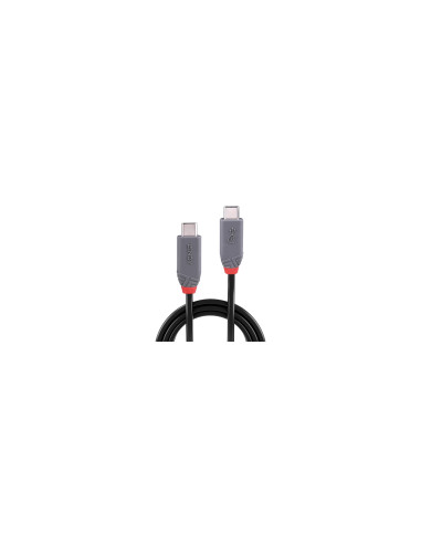 Lindy 36947 cable USB USB4 Gen 3x2 0,8 m USB C Negro