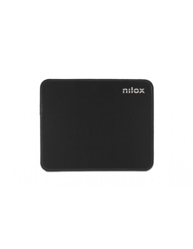 Nilox Alfombrilla negra para ratón de