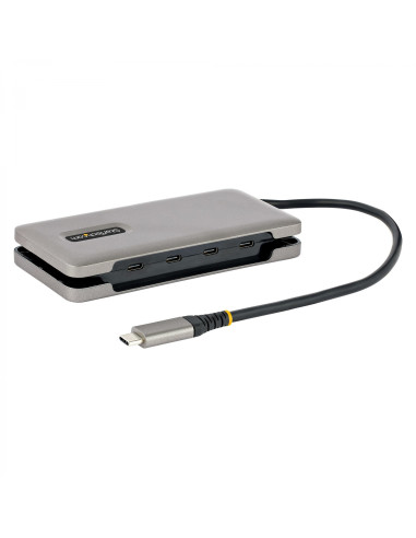 StarTech.com Hub USB C de 4 Puertos, 4 Puertos USB Tipo C, USB 3.1 de