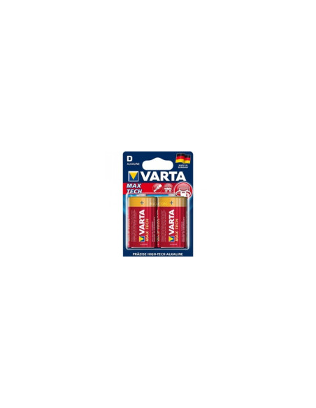 Varta MAX TECH 2x Alkaline D BaterÍ­a de un solo uso Alcalino