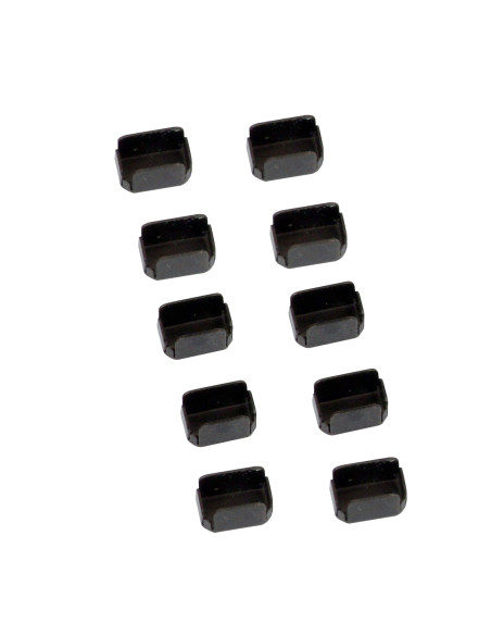 Lindy 40456 bloqueador de puerto DisplayPort Negro Acrilonitrilo