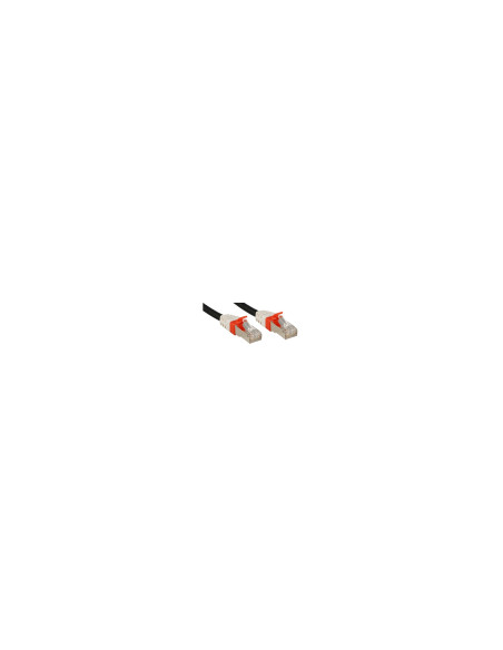 Lindy Cat.6 (A) SSTP / S/FTP PIMF Premium 0.5m cable de red Negro 0,5