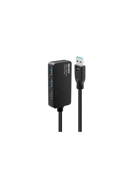 Lindy 43159 hub de interfaz USB 3.2 Gen 1 (3.1 Gen 1) Type-A 5000