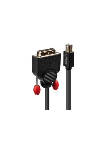 Lindy 41952 adaptador de cable de vídeo 2 m Mini DisplayPort DVI-D