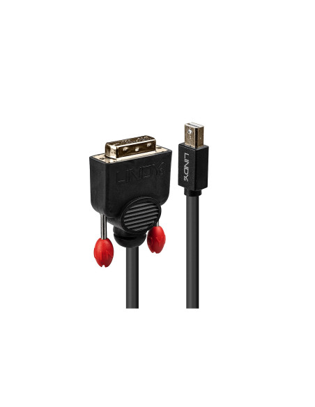 Lindy 41952 adaptador de cable de vídeo 2 m Mini DisplayPort DVI-D