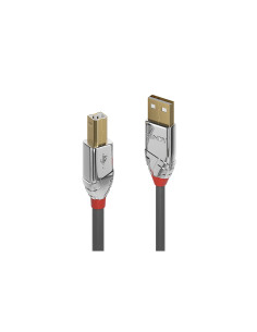 Lindy 36644 cable USB USB 2.0 5 m USB A USB B 0,48 Gbit/s Gris