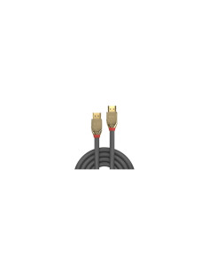 Lindy 37865 cable HDMI 7,5 m HDMI tipo A (Estándar) Oro, Gris 2