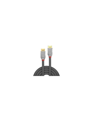 Lindy 36303 cable DisplayPort 3 m Cromo, Gris
