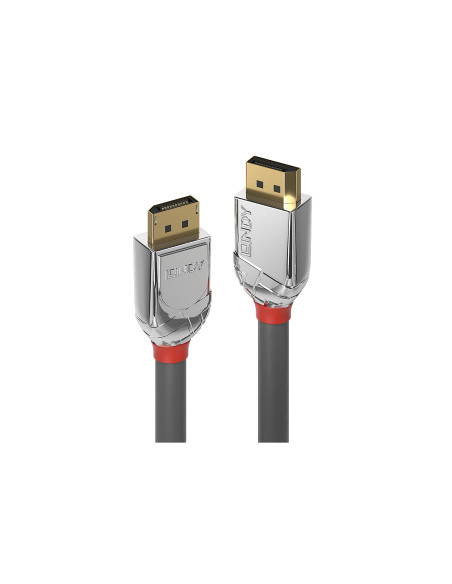 Lindy 36300 cable DisplayPort 0,5 m Gris