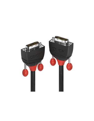 Lindy 36256 cable DVI 2 m DVI-D Negro